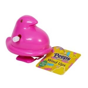 New Peeps Pink Wind-Up Chick Toy